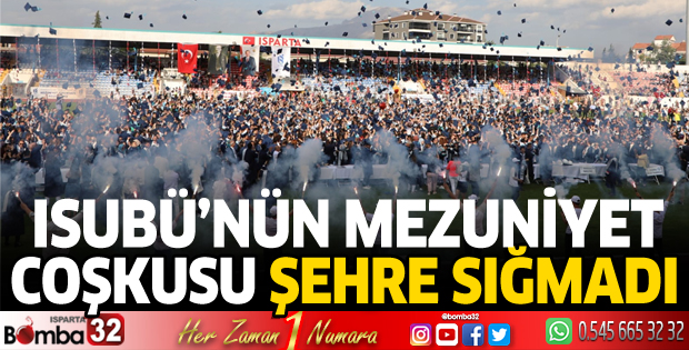 ISUBÜ’nün Mezuniyet Coşkusu Şehre Sığmadı