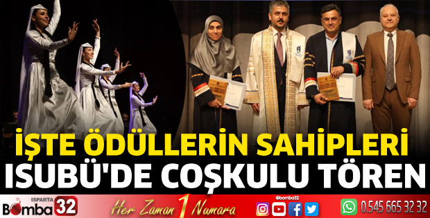 ISUBÜ'de coşkulu tören