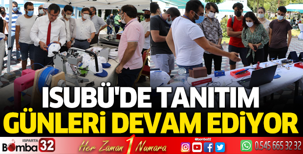 ISUBÜ'de Tanıtım Günleri Devam Ediyor