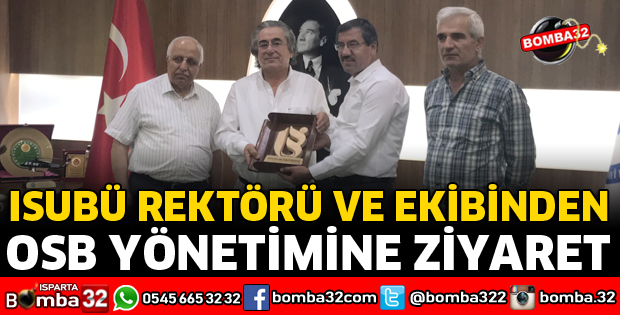 ISUBÜ'DEN OSB YÖNETİMİNE ZİYARET