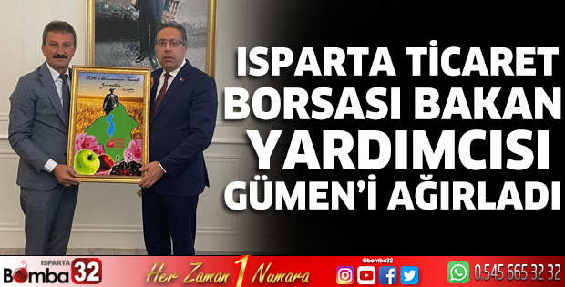 ITB Bakan Yardımcısı Gümen'i ağırladı