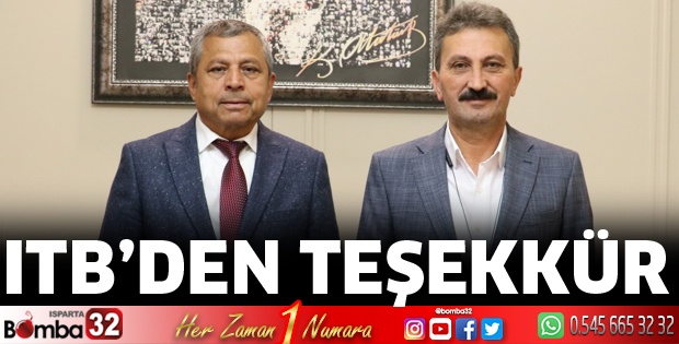 ITB’den teşekkür
