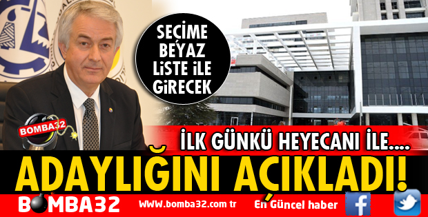 ITSO BAŞKANI BAŞDEĞİRMEN ADAYLIĞINI AÇIKLADI