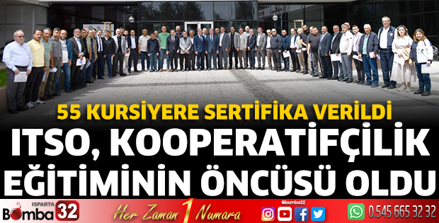 ITSO, kooperatifçilik eğitiminin öncüsü oldu