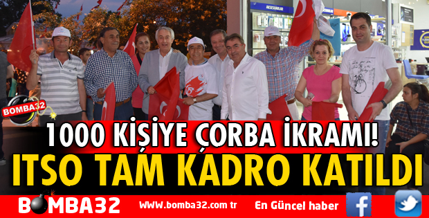 ITSO TAM KADRO KATILDI