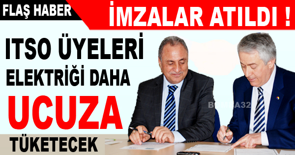 ITSO üyeleri elektriği daha ucuza tüketecek