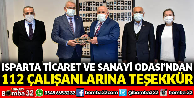 ITSO’DAN 112 ÇALIŞANLARINA TEŞEKKÜR