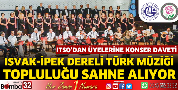 ITSO’dan üyelerine konser daveti