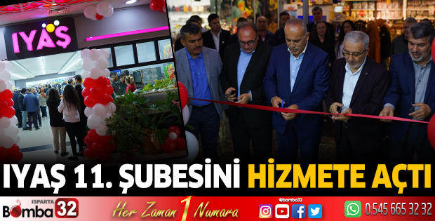 IYAŞ 11. şubesini hizmete açtı