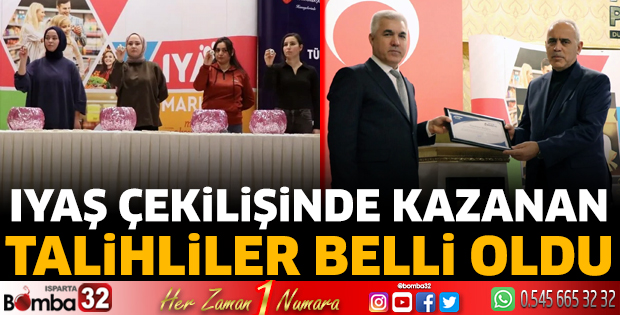 IYAŞ çekilişinde kazanan talihliler belli oldu