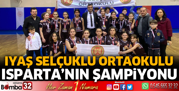 Iyaş Selçuklu Ortaokulu şampiyon oldu