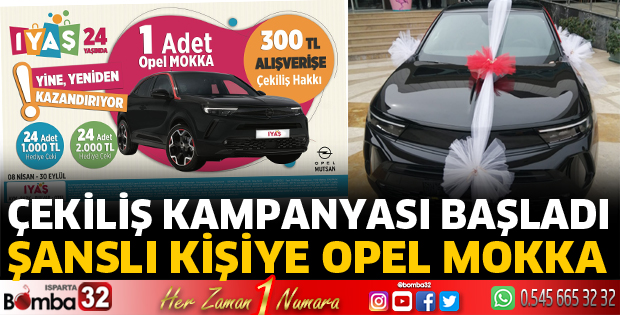 IYAŞ’ta beklenen çekiliş başladı