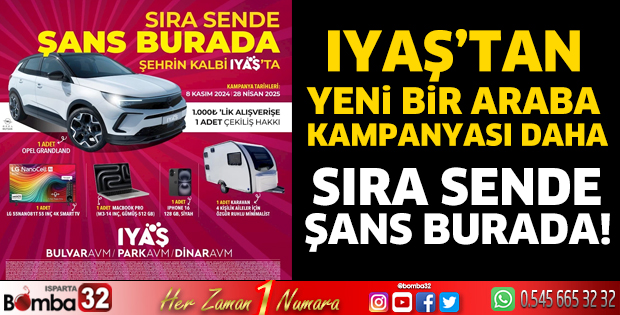 IYAŞ’tan yeni bir araba kampanyası daha