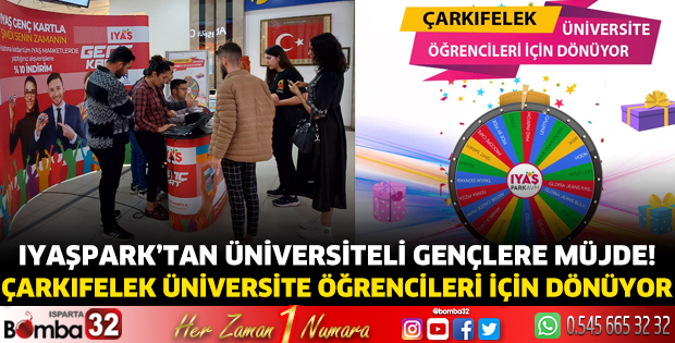 Iyaşpark’tan üniversiteli gençlere müjde!