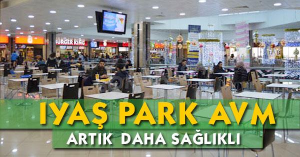 Iyaşpark'ta fast food tekrar hizmette
