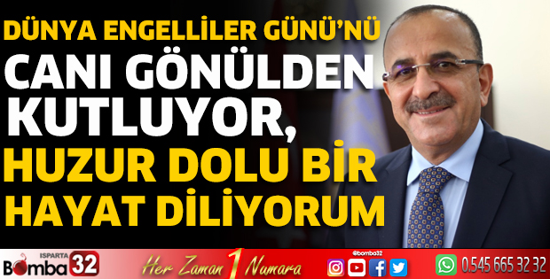 İyi Parti Belediye Başkan A. Adayı  Tural’dan Engelliler Günü Mesajı  