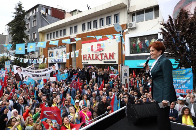 İyi Parti Genel Başkanı Meral Akşener; Patates Soğan Yiyemeyenler Sayın Erdoğan’ın İktidarını Yiyecekler