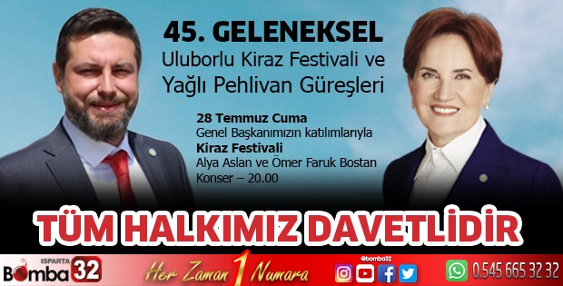 İYİ PARTİ İL BAŞKANI  HASAN BÜYÜKÇAM TÜM HALKIKIZ DAVETLİDİR 