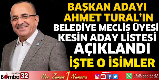 İYİ Parti Belediye Meclis Üyesi Kesin Aday Listesi