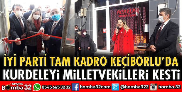 İYİ PARTİ TAM KADRO KEÇİBORLU’DA