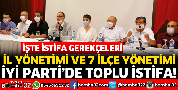 İYİ PARTİ'DE 500'DEN FAZLA İSTİFA