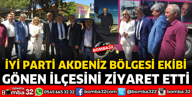 İYİ PARTİ'DEN GÖNEN'E ÇIKARTMA