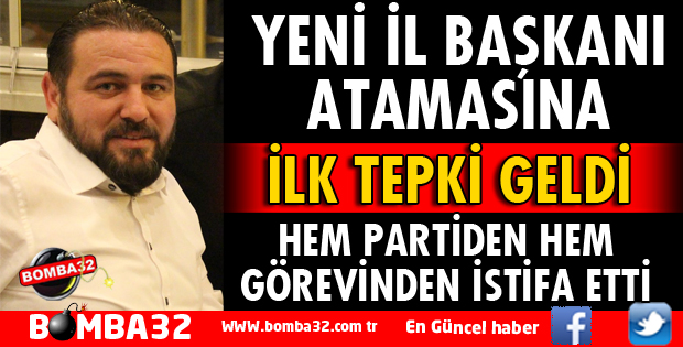 İYİ PARTİ'NİN YENİ İL BAŞKANLIĞI ATAMASINA İLK TEPKİ GELDİ