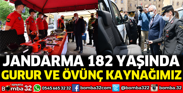 Jandarma 182 Yaşında