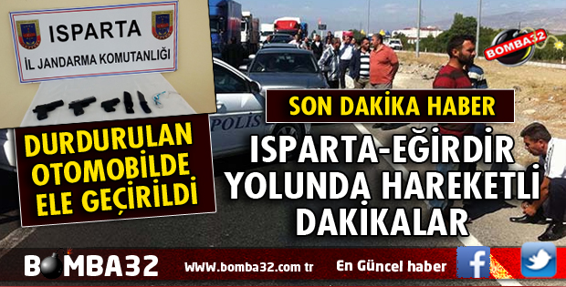 JANDARMA DURDURDUĞU OTOMOBİLDE....