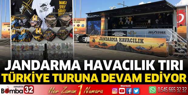 Jandarma Havacılık Tırı Türkiye Turuna devam ediyor