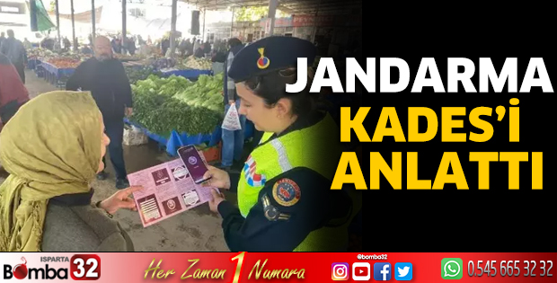 Jandarma KADES'i anlattı