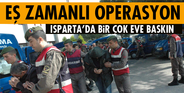 JANDARMA OPERASYON DÜZENLEDİ