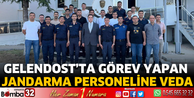 Jandarma Personeline Veda
