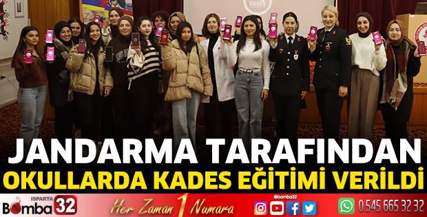 Jandarma tarafından okullarda KADES eğitimi verildi