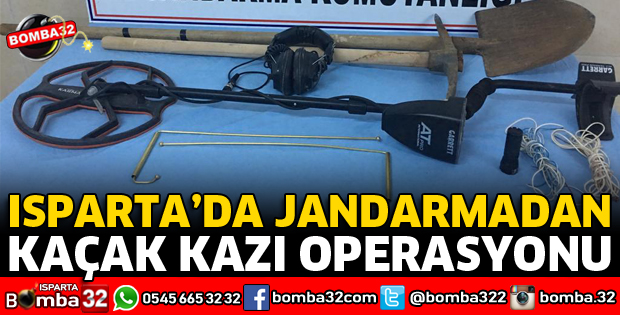 JANDARMADAN KAÇAK KAZI OPERASYONU