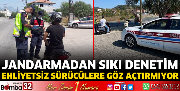 Jandarmadan sıkı denetim