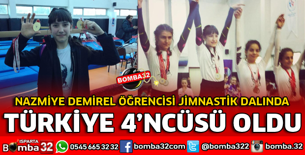 JİMNASTİK DALINDA BÜYÜK BAŞARI