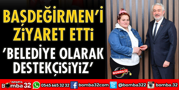 JUDOCU MİNE KALENDER’DEN BAŞDEĞİRMEN’E ZİYARET