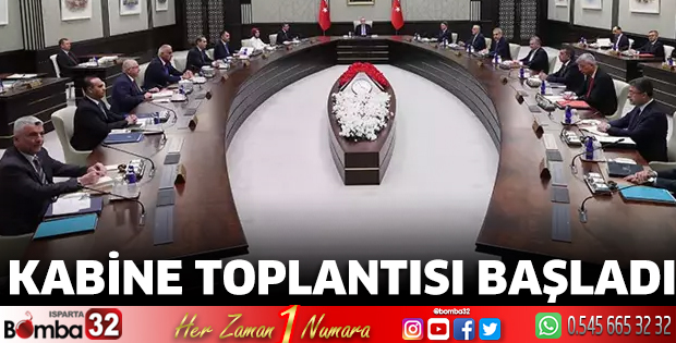 Kabine Toplantısı başladı
