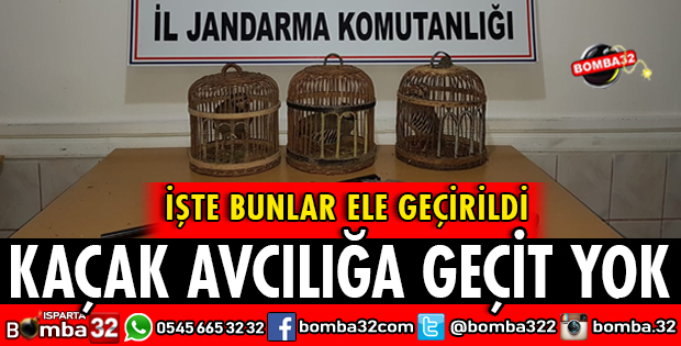 KAÇAK AVCILIĞA GEÇİT YOK