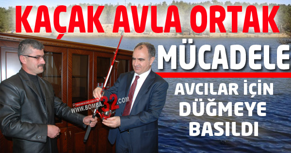 Kaçak avla ortak mücadele