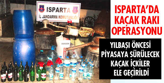 KAÇAK İÇKİ OPERASYONU