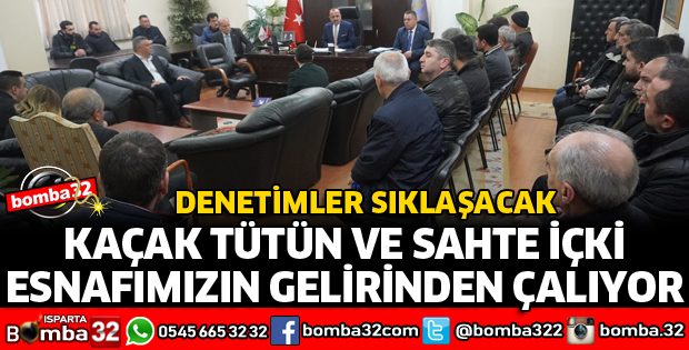 KAÇAK TÜTÜN VE SAHTE İÇKİ ESNAFIMIZIN GELİRİNDEN ÇALIYOR