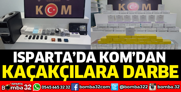 KAÇAKÇILARA DARBE 