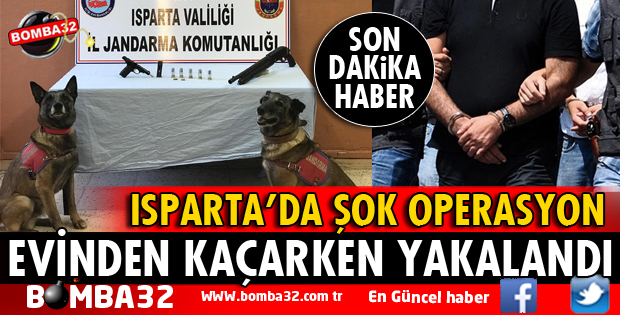 KAÇMAK İSTERKEN YAKALANDI  ​​​​​​​