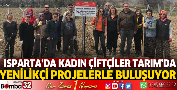 Kadın çiftçilere tarımda yenilikler 