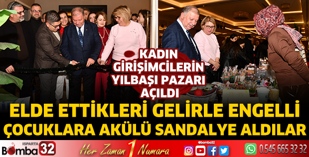 Kadın Girişimcilerin Yılbaşı Pazarı açıldı