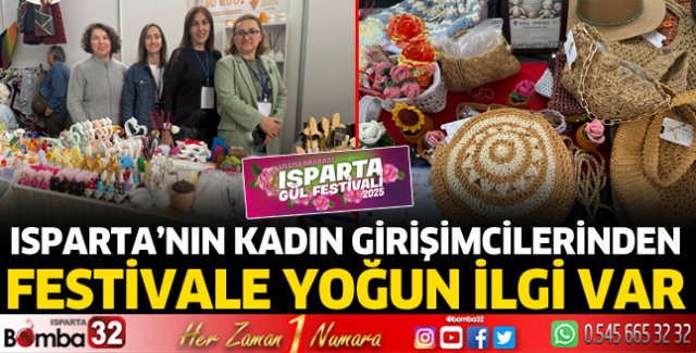 Kadın girişimcilerinden festivale büyük ilgi 