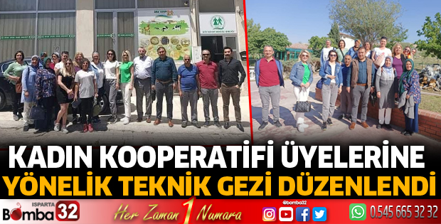 Kadın Kooperatifi üyelerine yönelik teknik gezi düzenlendi