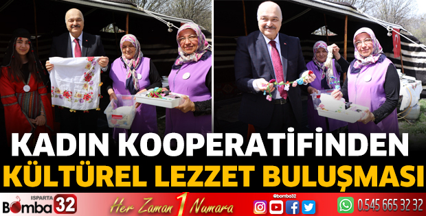 Kadın kooperatifinden kültürel lezzet buluşması